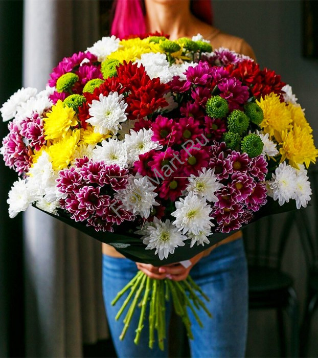 Букет цветов - Яркие чувства